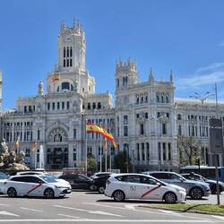 Der ,Palacio Comunicaciones ' von 1909 - seit 2007 Sitz der Stadtverwaltung