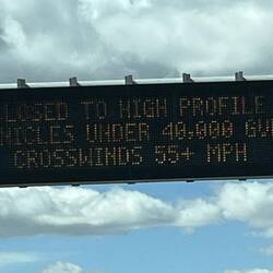 Close up of that sign.