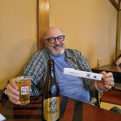 Beer before unagi