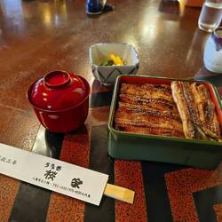 Yeah! The coveted unagi at Sakuraya.