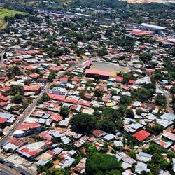 Flying over Panama