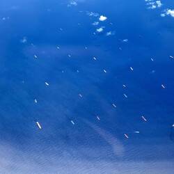 Cargo traffic on the northern edge of Panama.
