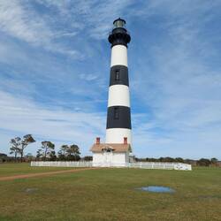 Bodie Island Lighthouse.