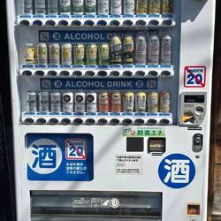 Just another vending machine on the sidewalk. I guess the kids are pretty honest in Japan.