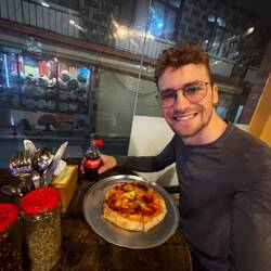 Et on fini sur une pizza peperonni! 🍕