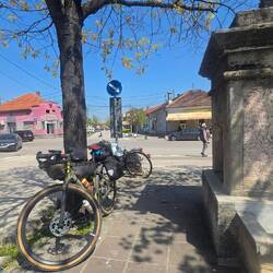 Negotin, letzter 'belebter' Ort in Serbien