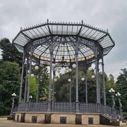 Gorgeous rotunda in the town park