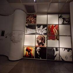Ausschnitte der Generikaausstellung im Museum
