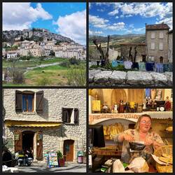 Auf der Rücktour noch in Trigance Brot gekauft. Auch ein netter Ort