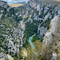 Am Hotel Grand Canyon, weiter ging es nicht
