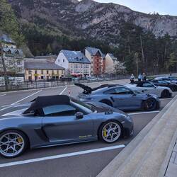 More Porsches