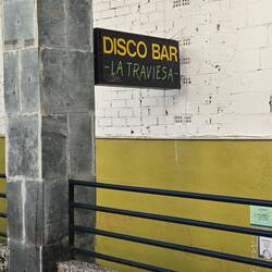 Night life in Canfranc Estación. We passed as it does not open until 11 pm.