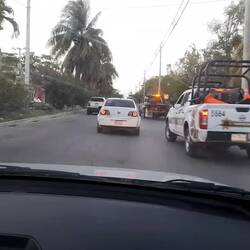 ..rushhour in Cancun...