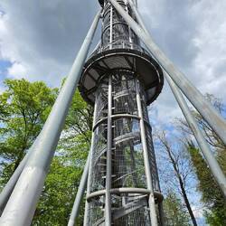 Dann »nur« noch die 153 Stufen hinauf.