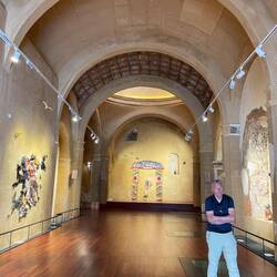 Iglesia Santa Catalina, umfunktioniert als Ausstellungsraum