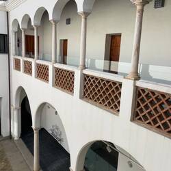 Heimatmuseum. Der Maler Luis Morales soll hier geboren worden sein.