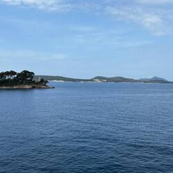 Ausfahrt aus dem Hafen