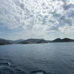 Ausfahrt aus dem Hafen