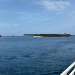 Ausfahrt aus dem Hafen