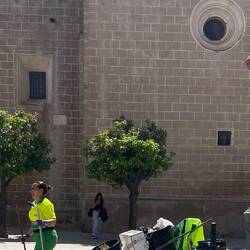 In Badajoz tut man was für die Sauberkeit!