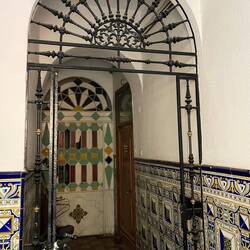 Juan Carlos' Hauseingang