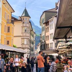 Street scenes in the lovely South Tyrol city of Bolzano