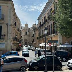 Blick auf die Kirche San Domenico