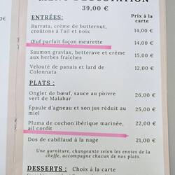 Das war mein Essen und als Nachtisch gab's "apfelkuchen"