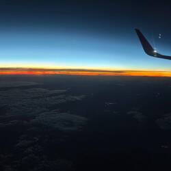 Anflug auf Sao Paulo (Brasilien)