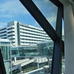 Das idyllisch gelegene Sheraton, an dem es an nix gefehlt hat