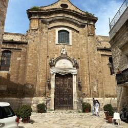 Kirche unterwegs, leider geschlossen