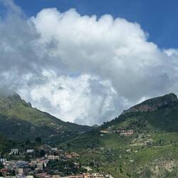 Blick vom Castello nach Norden