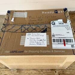 Mein erstes Paket ist tatsächlich angekommen. 😍