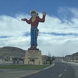 Wendover Will. In West Wendover,