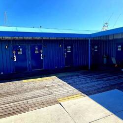 Yachthafen Duschen und WC