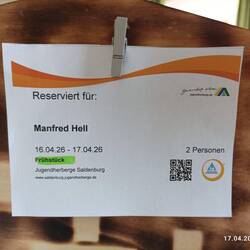 Zischreservierung