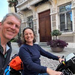 Deuxième fois qu'on se croise avec Elodie qui fait le tour de l'Italie
