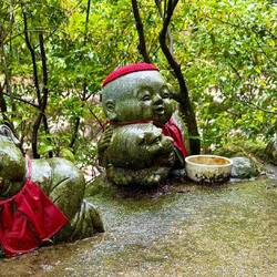 Miyajima Misen Daishoin Temple, 500 Rakan Garden