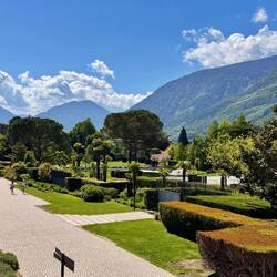 der Aussenbereich der Therme