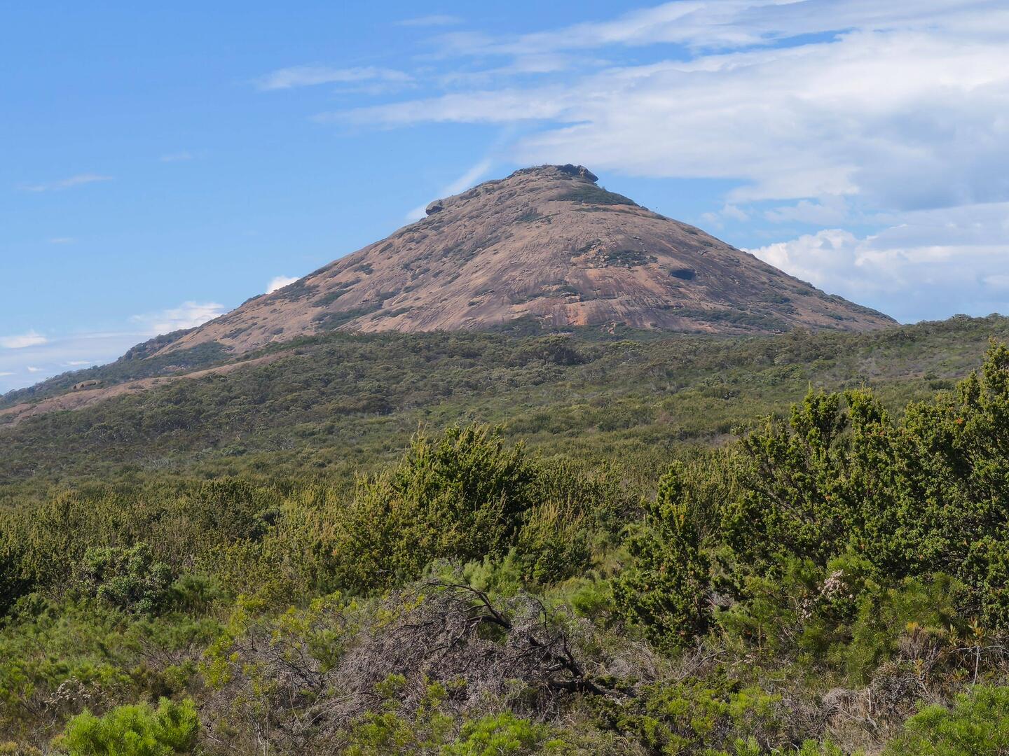 Frenchman Peak aus Distanz...