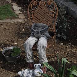 Die Hose hat seinen Bub verloren