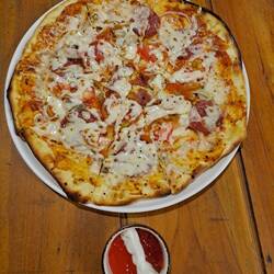 .... und Flammkuchen essen