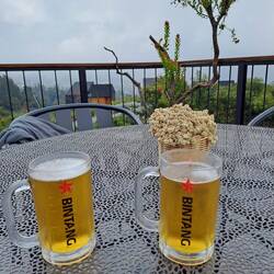 Man soll ja viel trinken bei der Wärme 😉