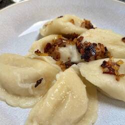 Pierogi ruskie - polnische Spezialität - sehr lecker