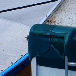 Was man in der Draufsicht so alles entdeckt. Die kappen vom rechten Signallicht weg 🤷