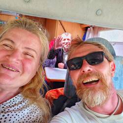 Die waren so süß. Wir haben uns zwar nicht verstanden hatten aber sehr viel Spass 😂