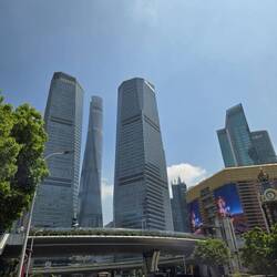Das Finanzzentrum von Asien