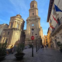 Cathedral, started in the 11th century and added onto over the years.