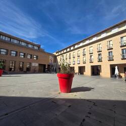 This is where the Jewish Quarter was located.