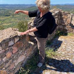 30 Meter geht's senkrecht nach unten!